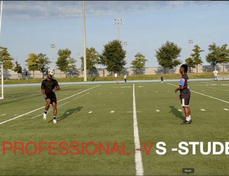 A football player vs his student