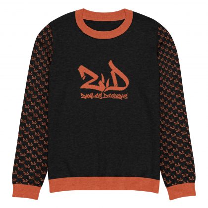 Zawles Designs Knitted crew neck sweater