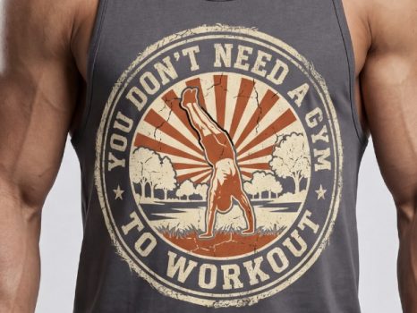 You Don’t Need A Gym to Workout Handstand | Men’s premium tank top